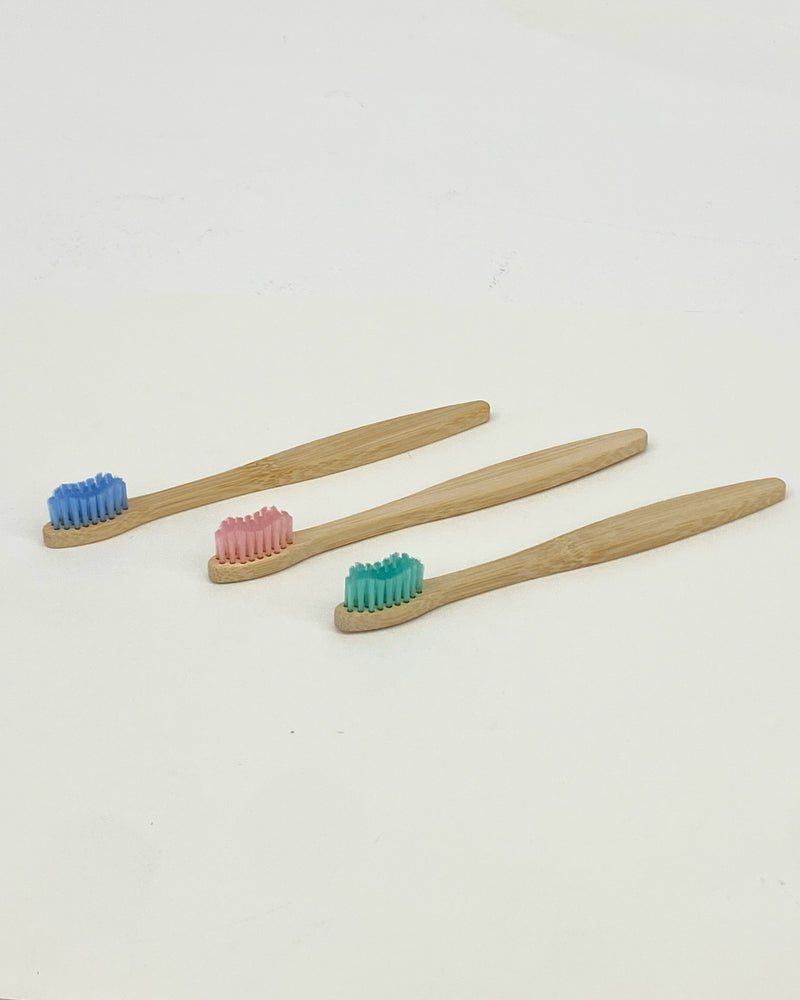 Cepillo dental de bambú infantil
