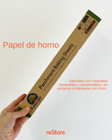 Papel de horno en hojas
