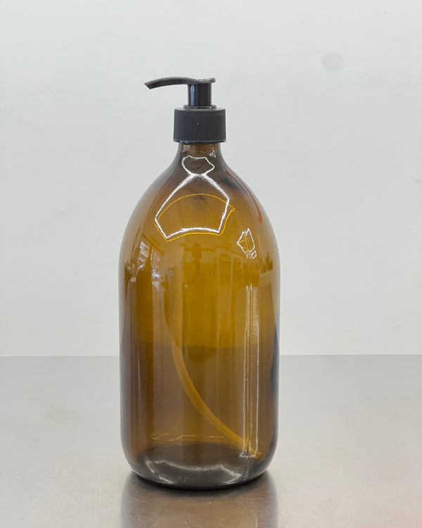 Envase vidrio dispensador 1 litro
