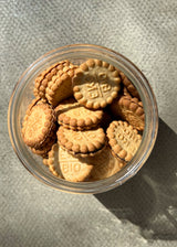 Galletas rellenas de chocolate