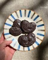 Palmeritas de chocolate