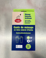 Guantes de  hogar látex natural