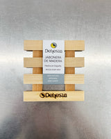 Jabonera de madera