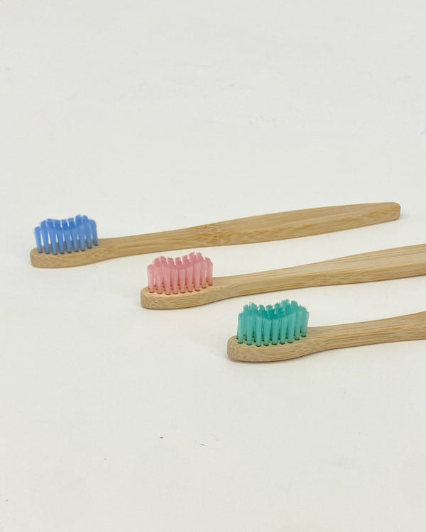 Cepillo dental de bambú infantil